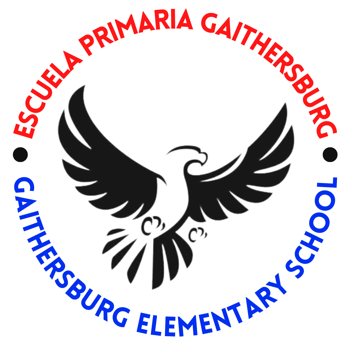Escuela la primaria Gaithersburg, Gaithersburg Elementary School Eagle Logo