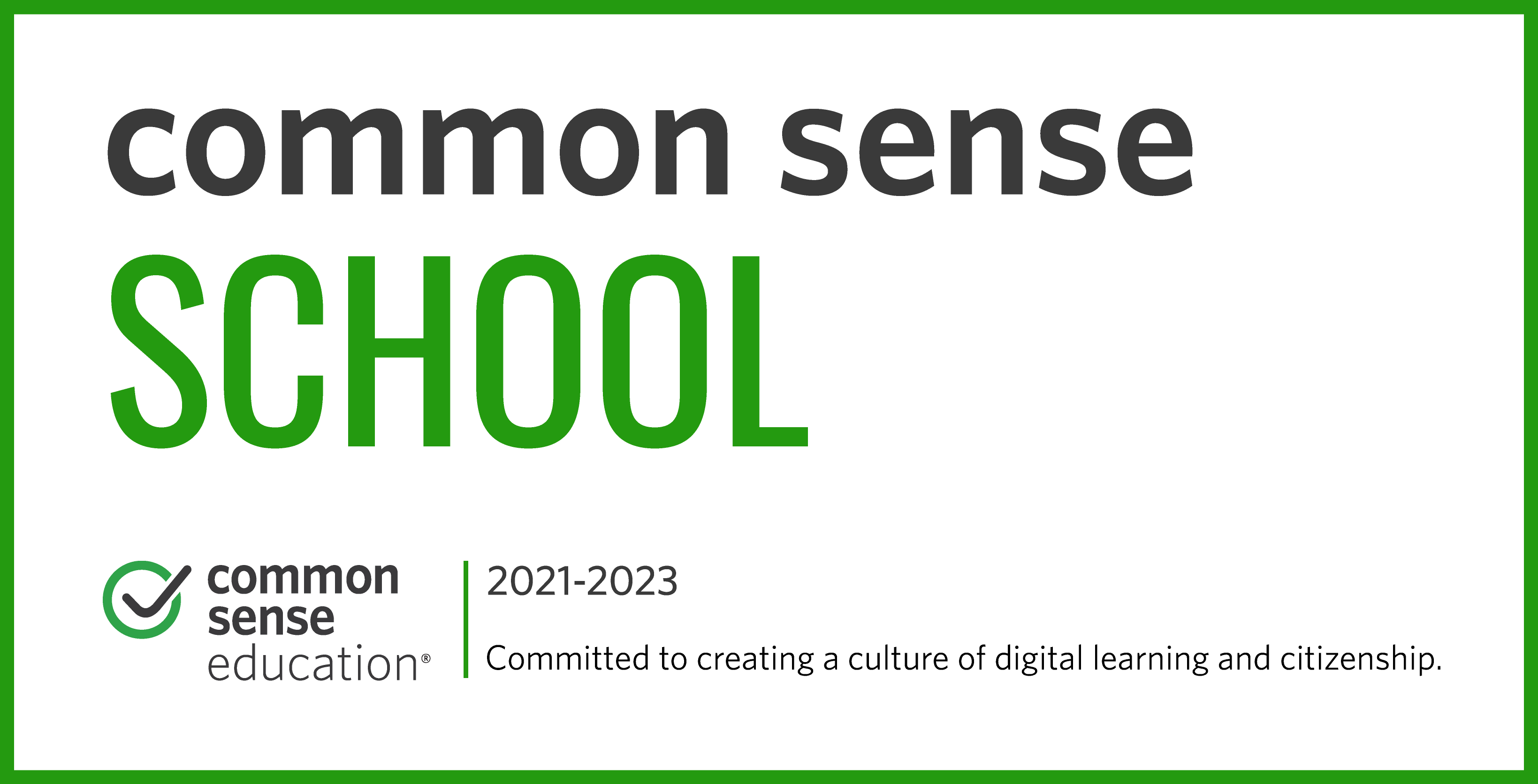 Common Sense Banner, 2021-23