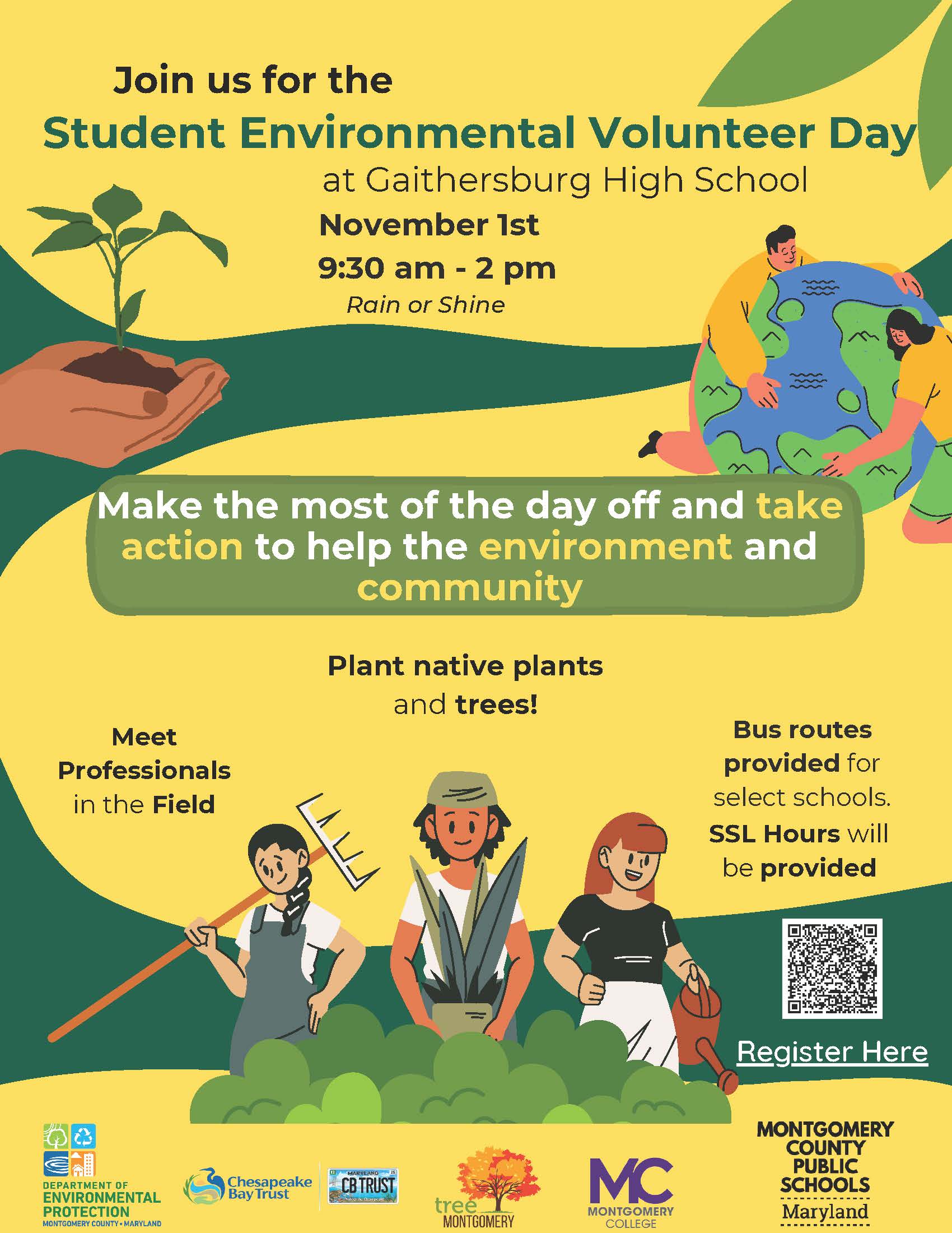 student environmental day flyer