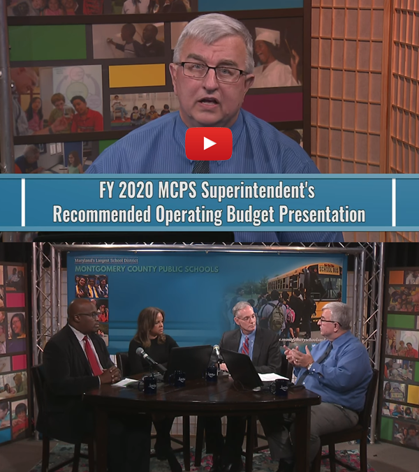 FY 2020 Superintendent's Recommended Operating Budget—Full Video Presentation and Virtual Conversation