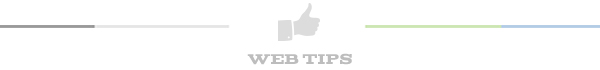 Web Services Web Tips