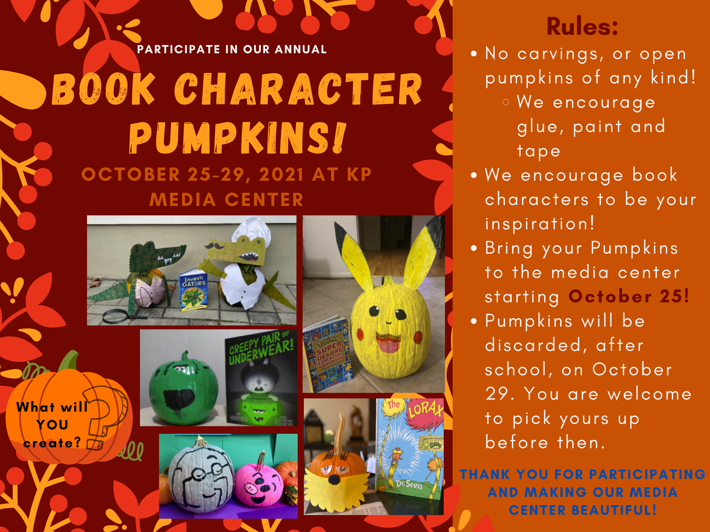 Book Character Pumpkin Poster.png