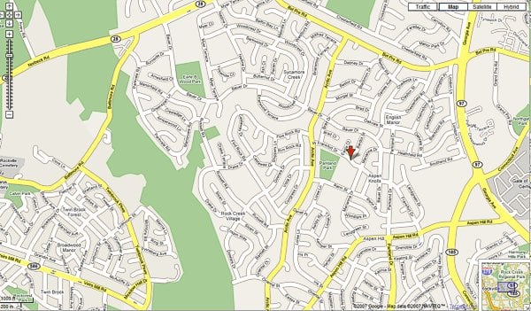 Google Map of Parkland MS